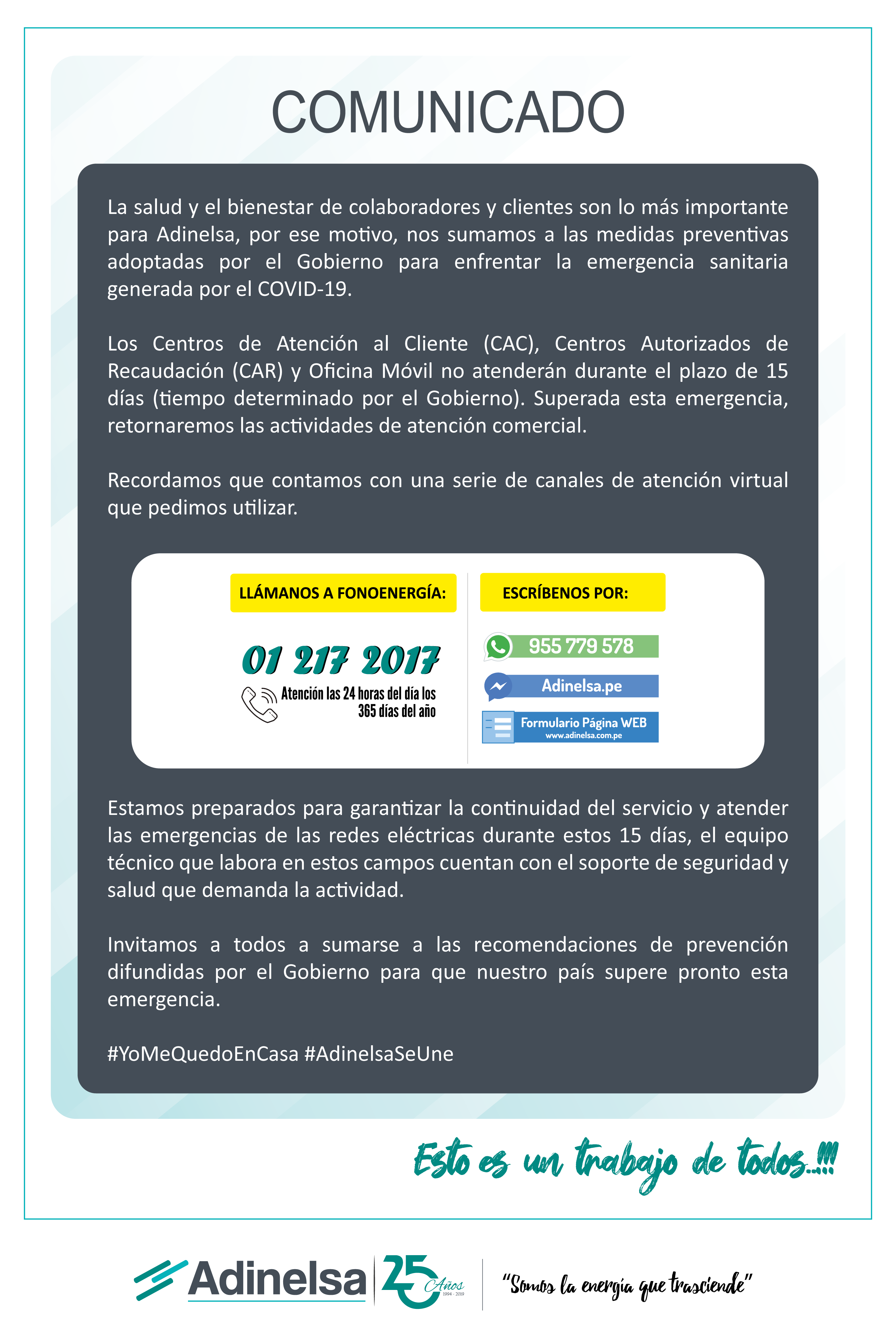 COMUNICADO USUARIOS ok