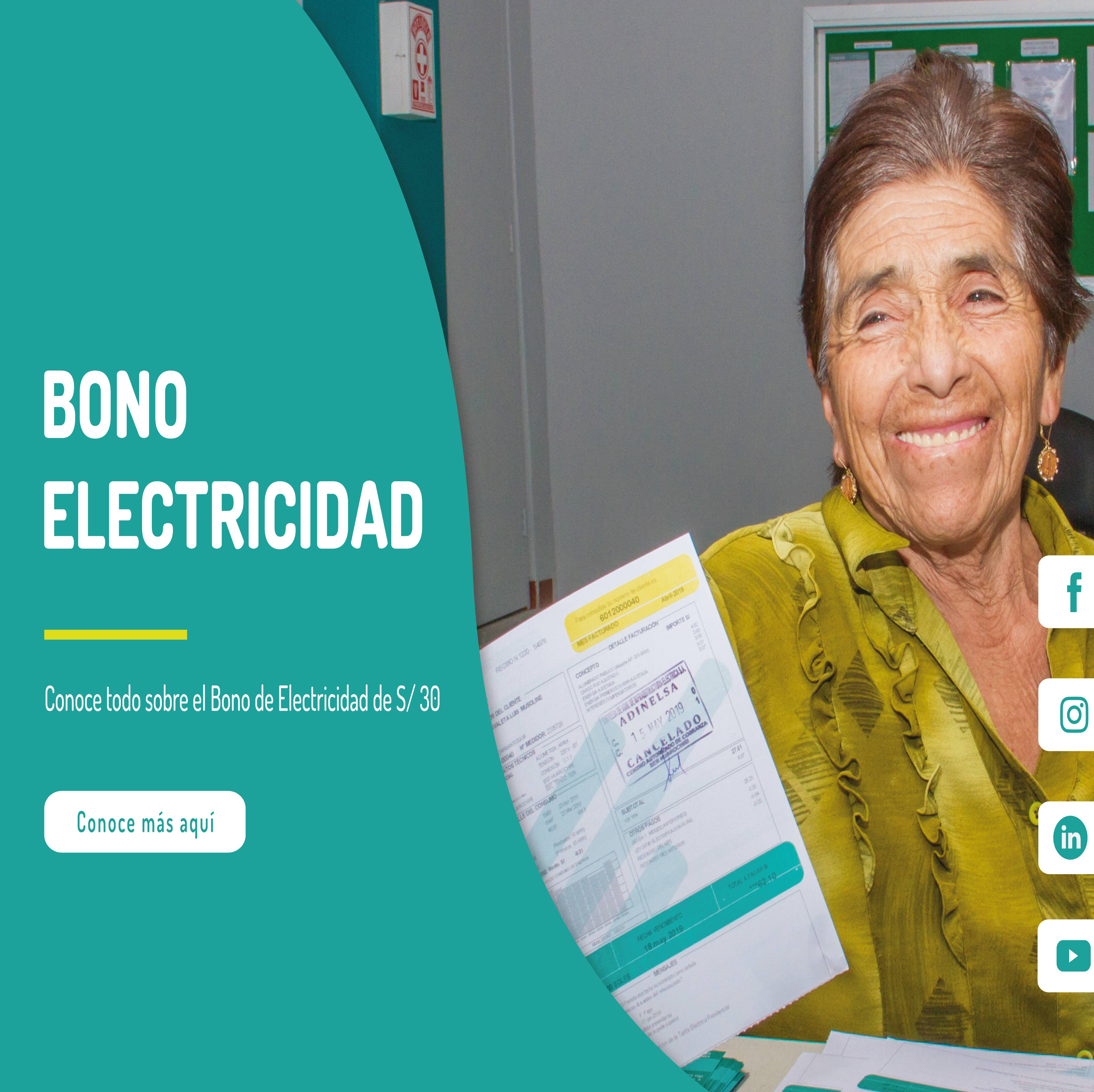 Bono electricidad